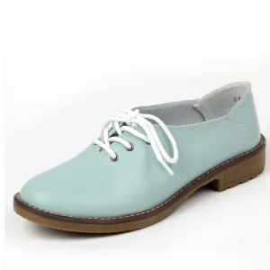 Genuine Leather Shoes Women Oxford Shoes For Women Shoes Fashion Flats Women Moccasins Big Size Ladies Shoes