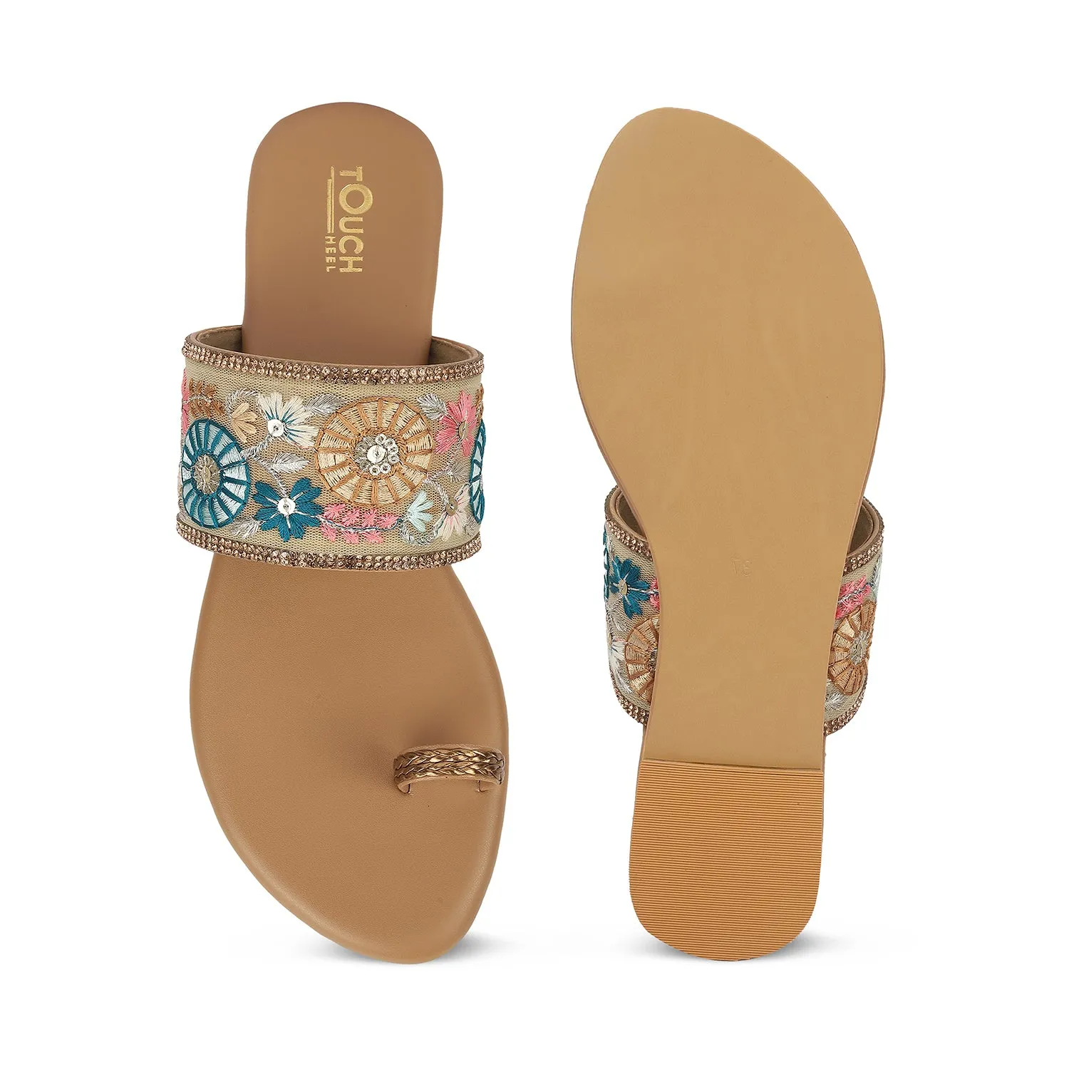 Gilded Grace: Everyday Glamour Footwear