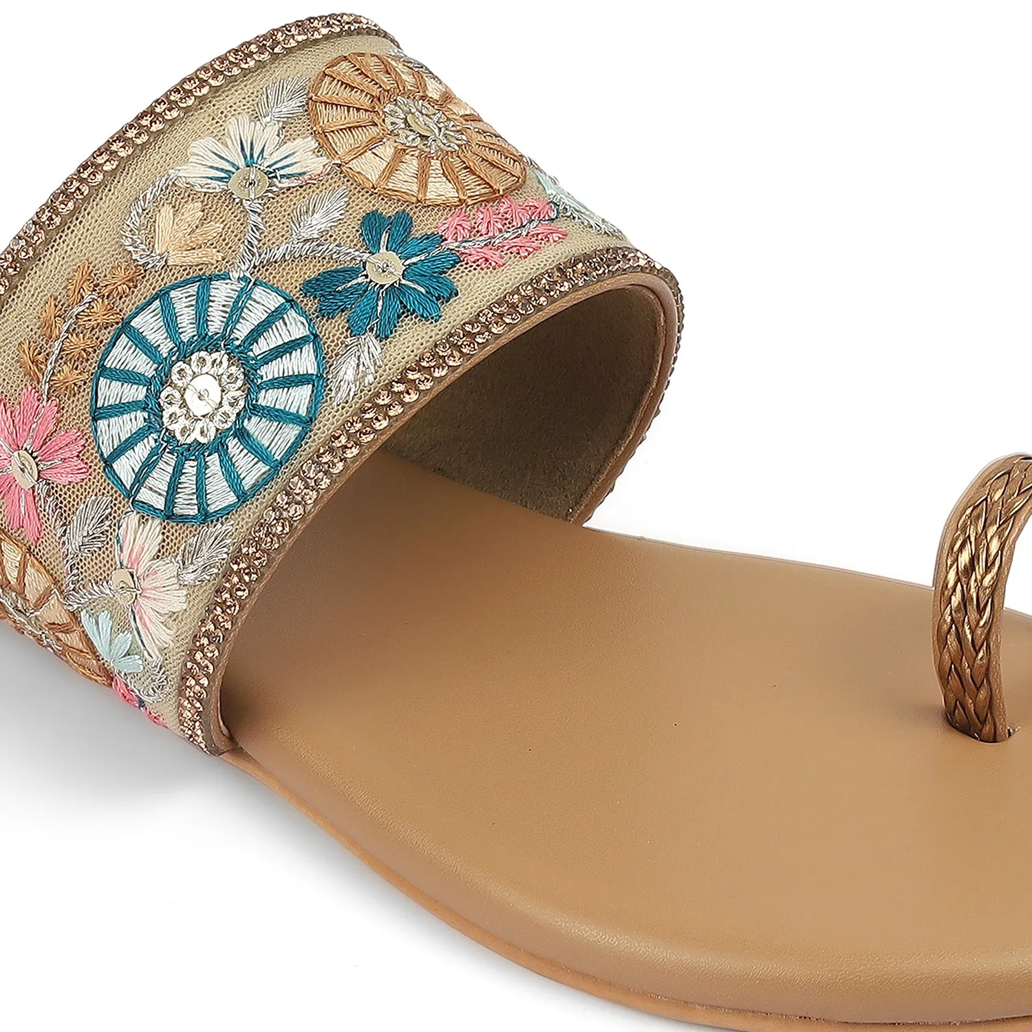 Gilded Grace: Everyday Glamour Footwear
