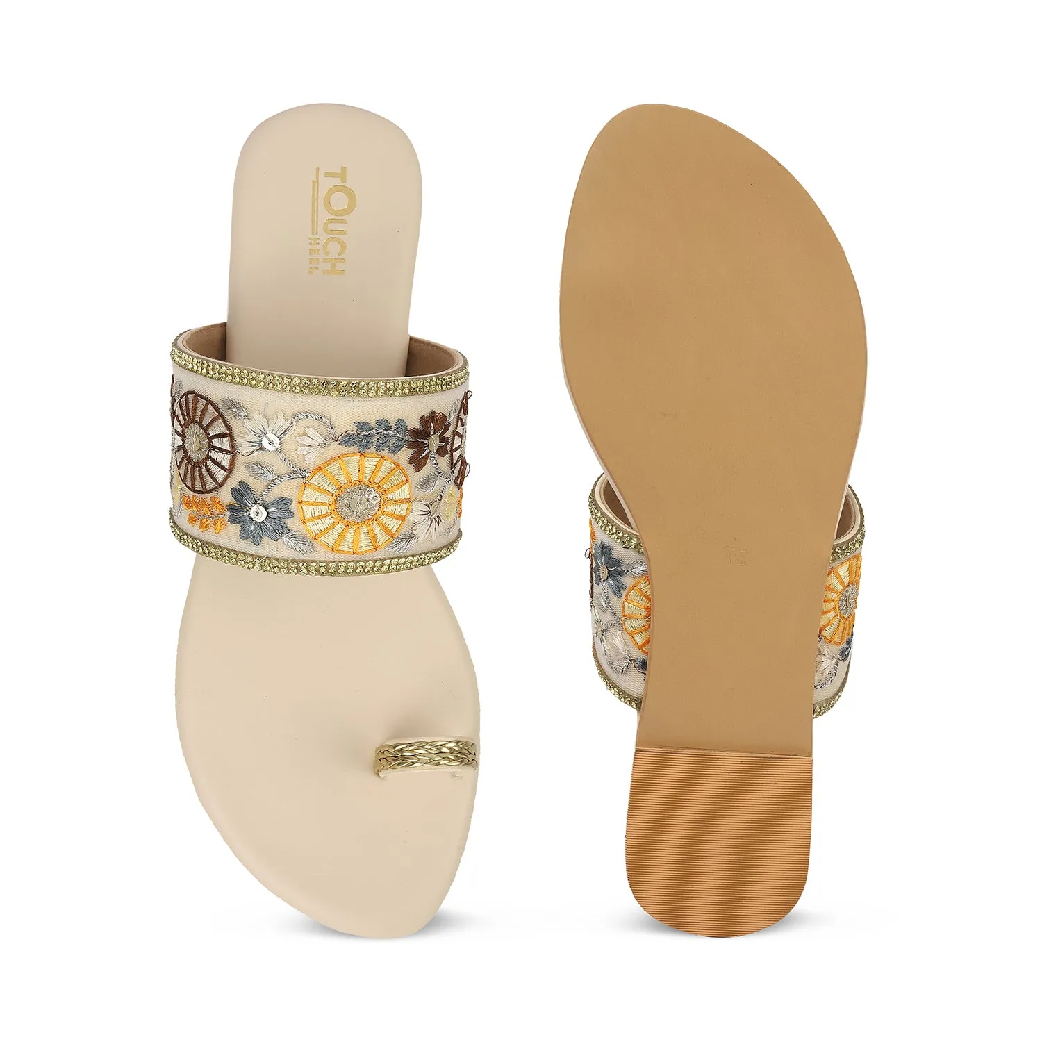 Gilded Grace: Everyday Glamour Footwear