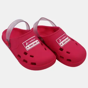 Girls Rubber Clogs Slippers – Pink