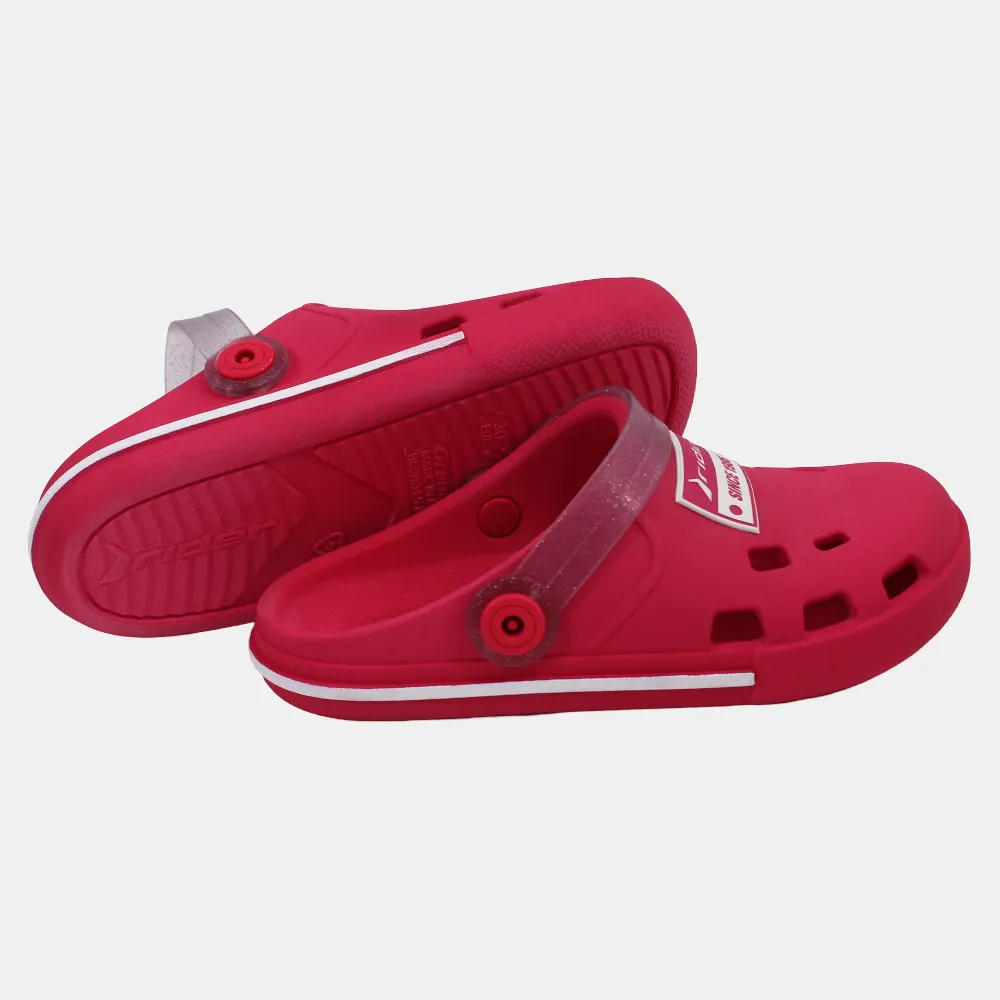 Girls Rubber Clogs Slippers – Pink