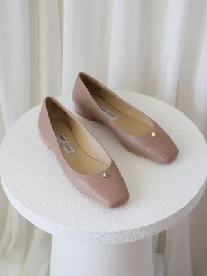 'Gisela' Nappa Leather Ballet Flats, Size 38