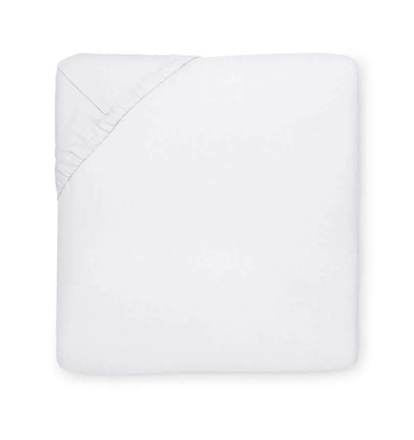 Giza 45 Percale Fitted Sheet by Sferra