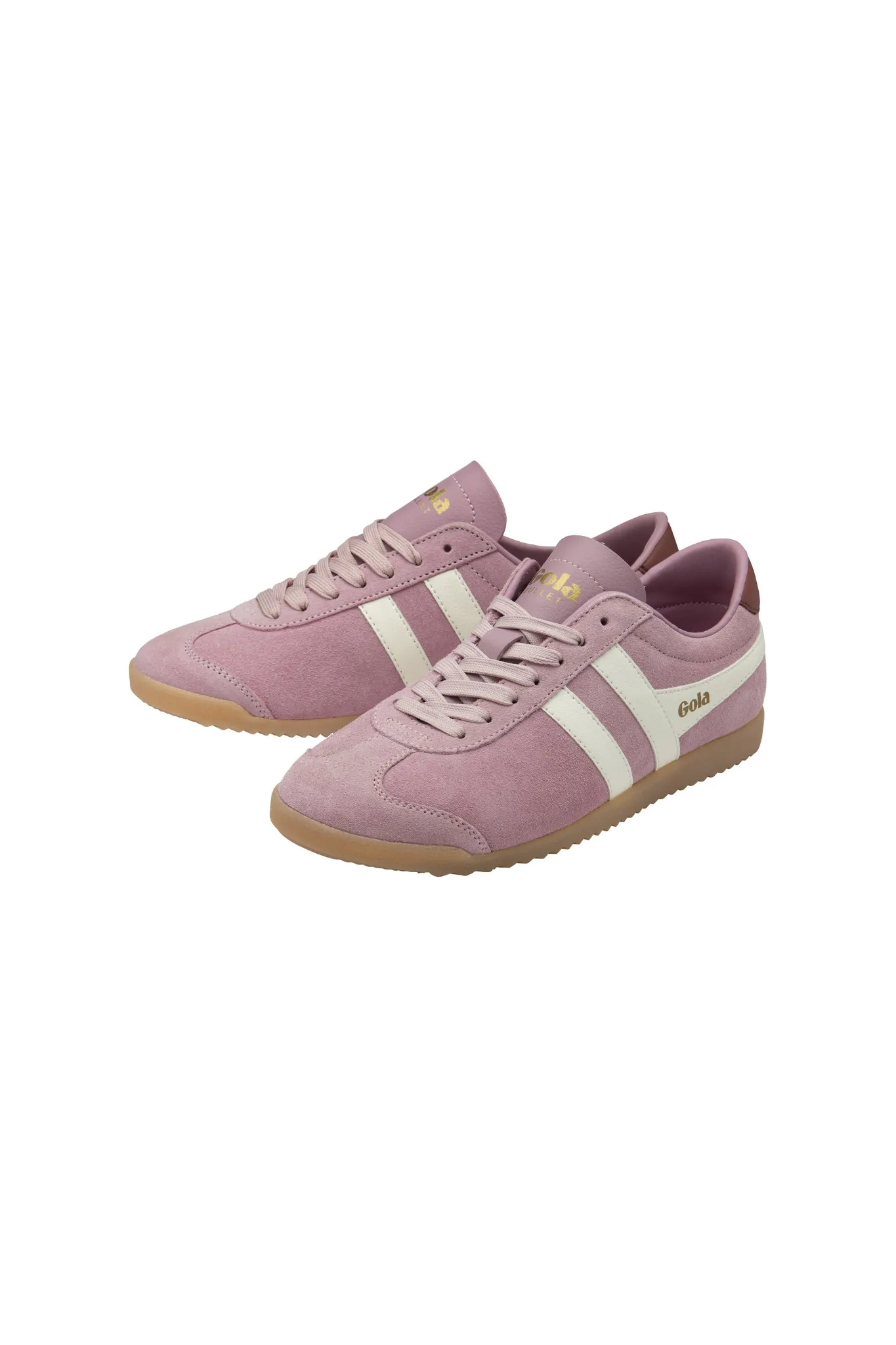 GOLA BULLET SUEDE - CANDY/OFF WHITE/PALE GUM