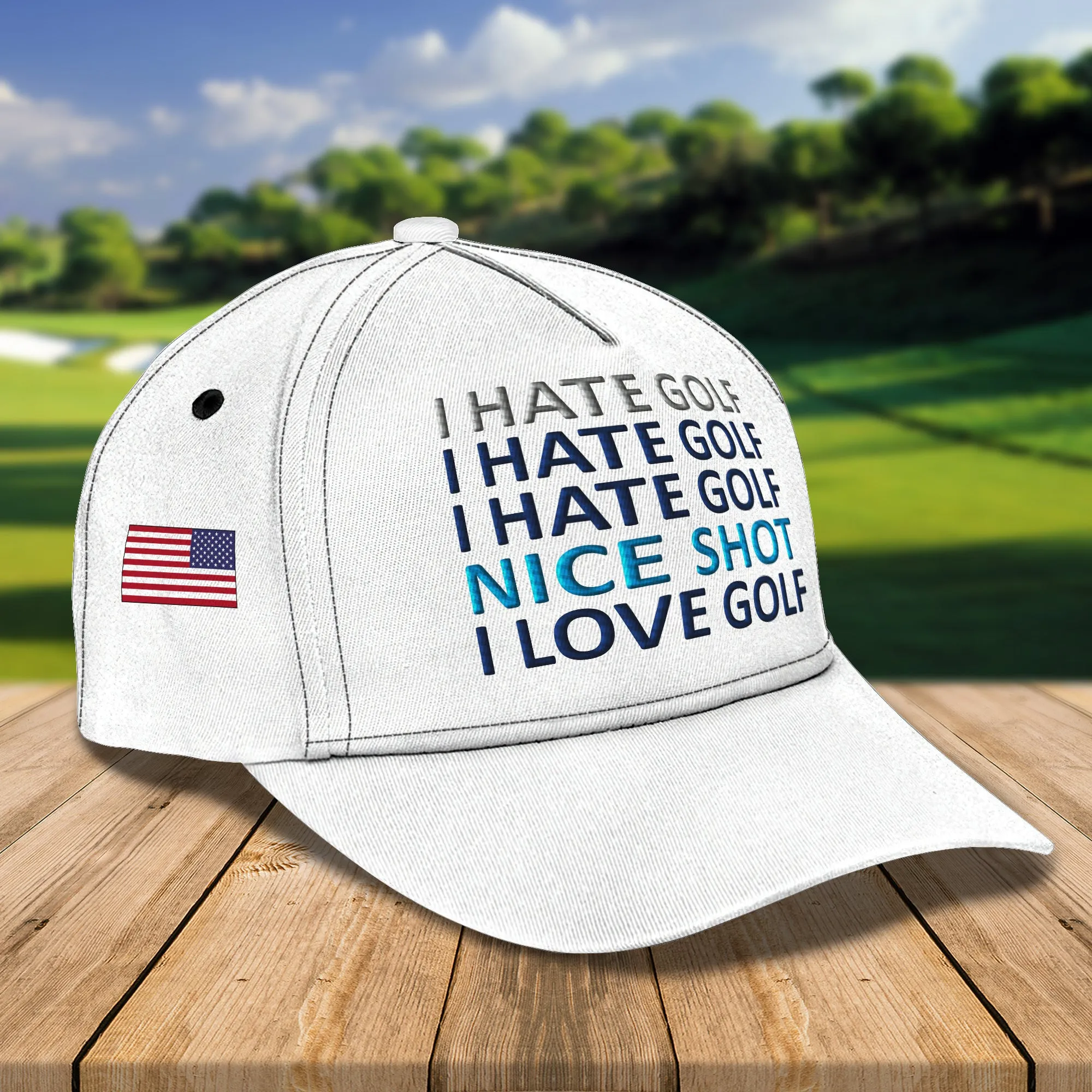Golf 3979 - Personalized Name Cap - HTA