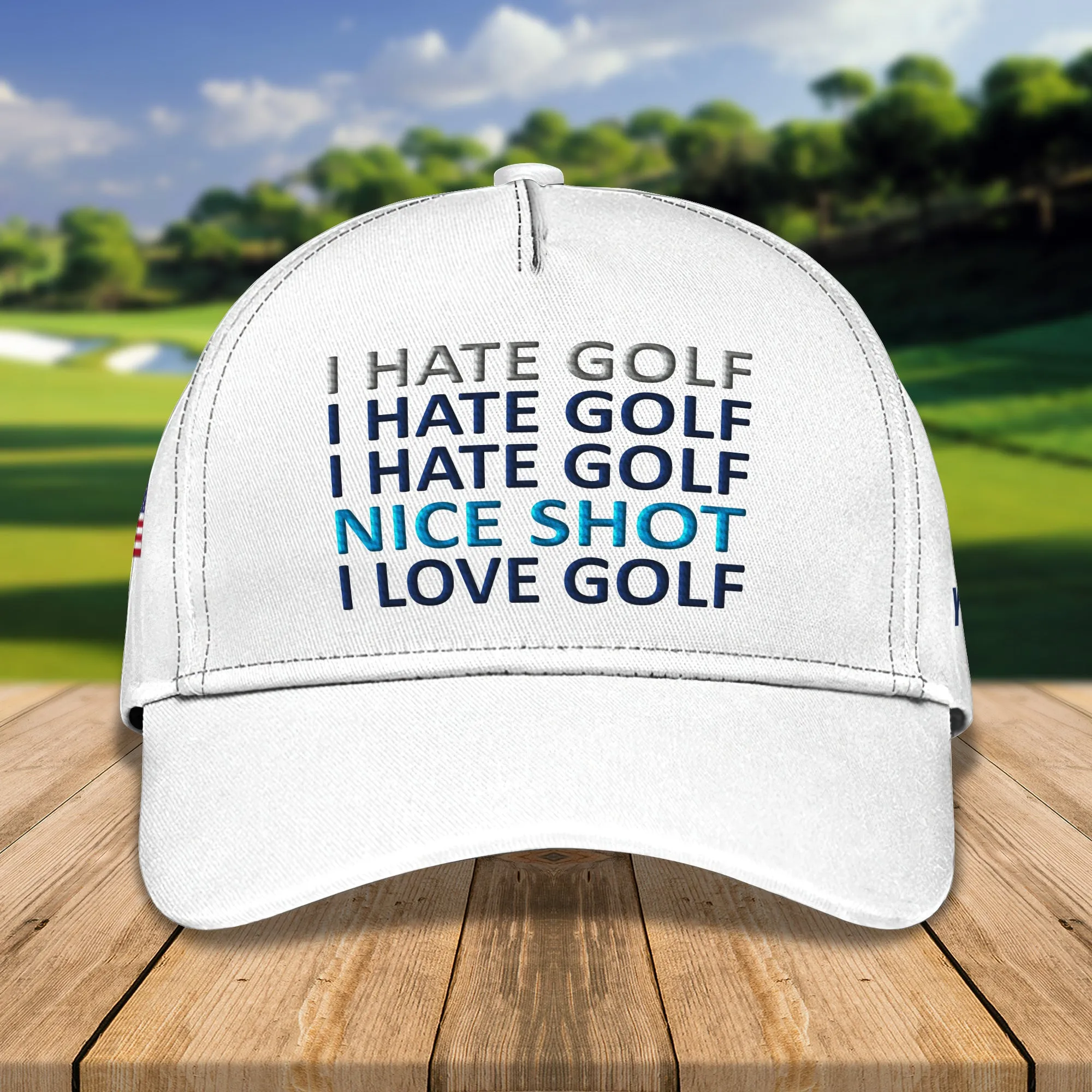 Golf 3979 - Personalized Name Cap - HTA