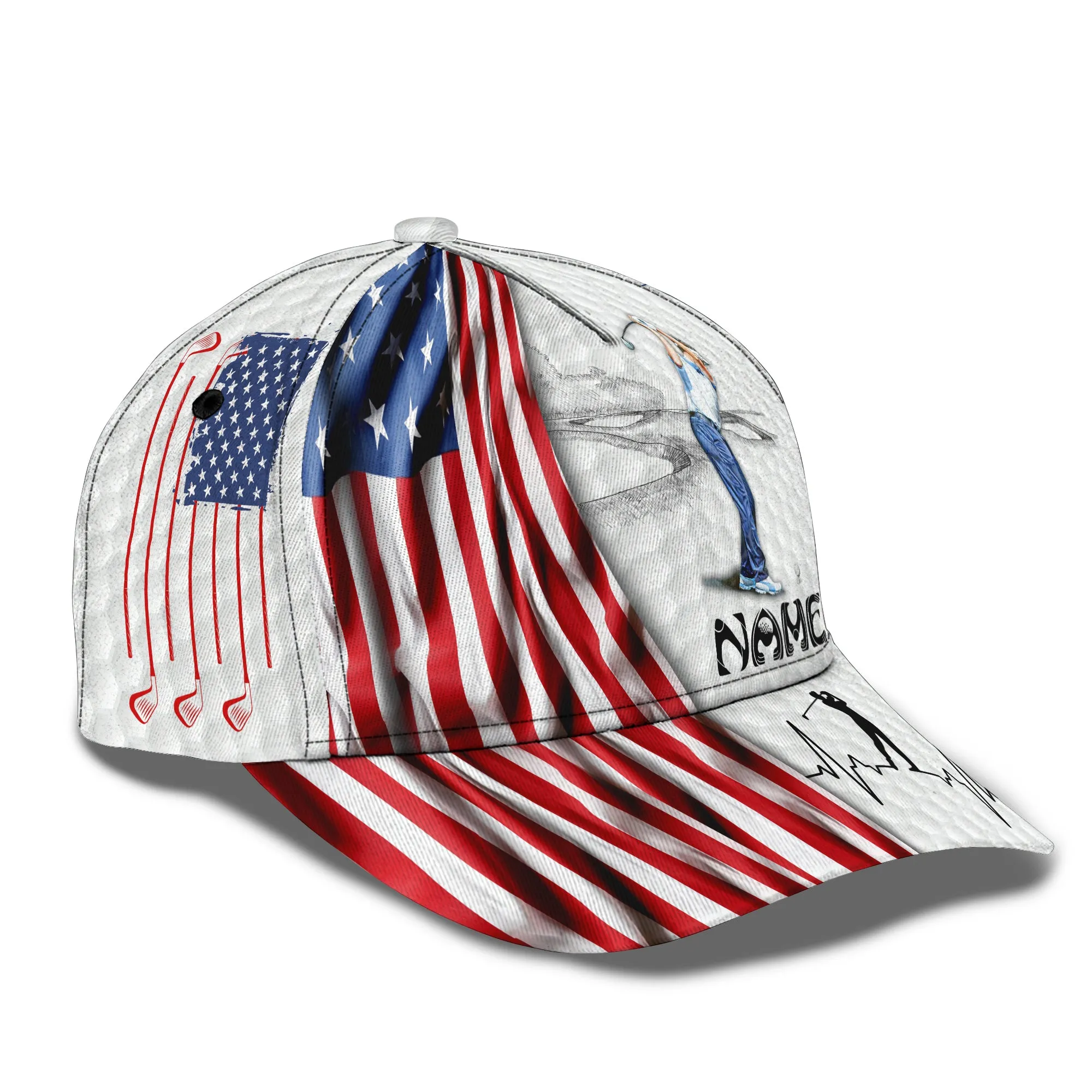 Golf - Personalized Name Cap - TT99-884