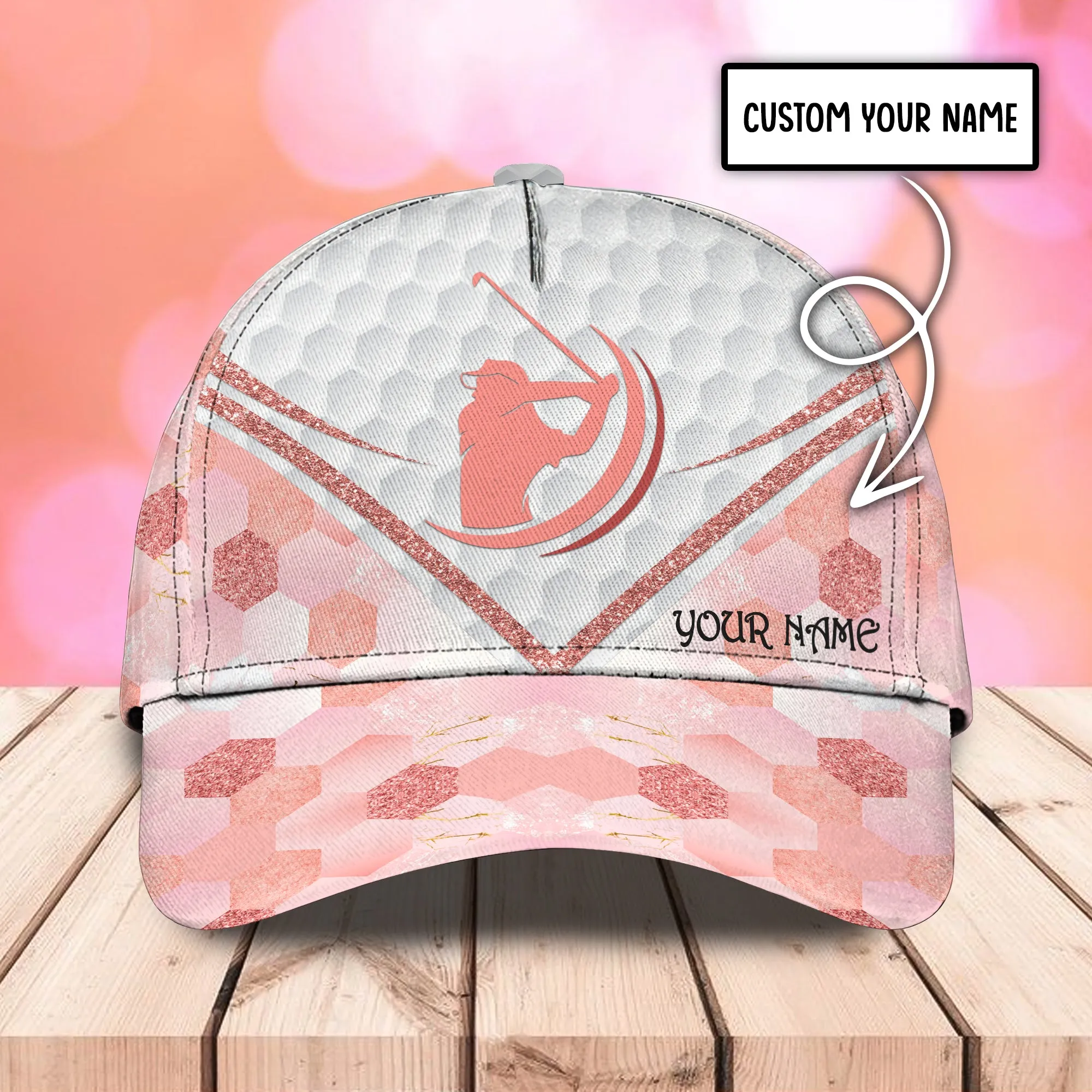 Golf - Personalized Name Cap - Tt99-94