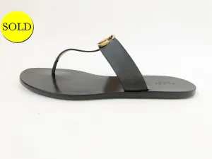 Gucci Gg Leather Thong Size 40 It (10 Us)