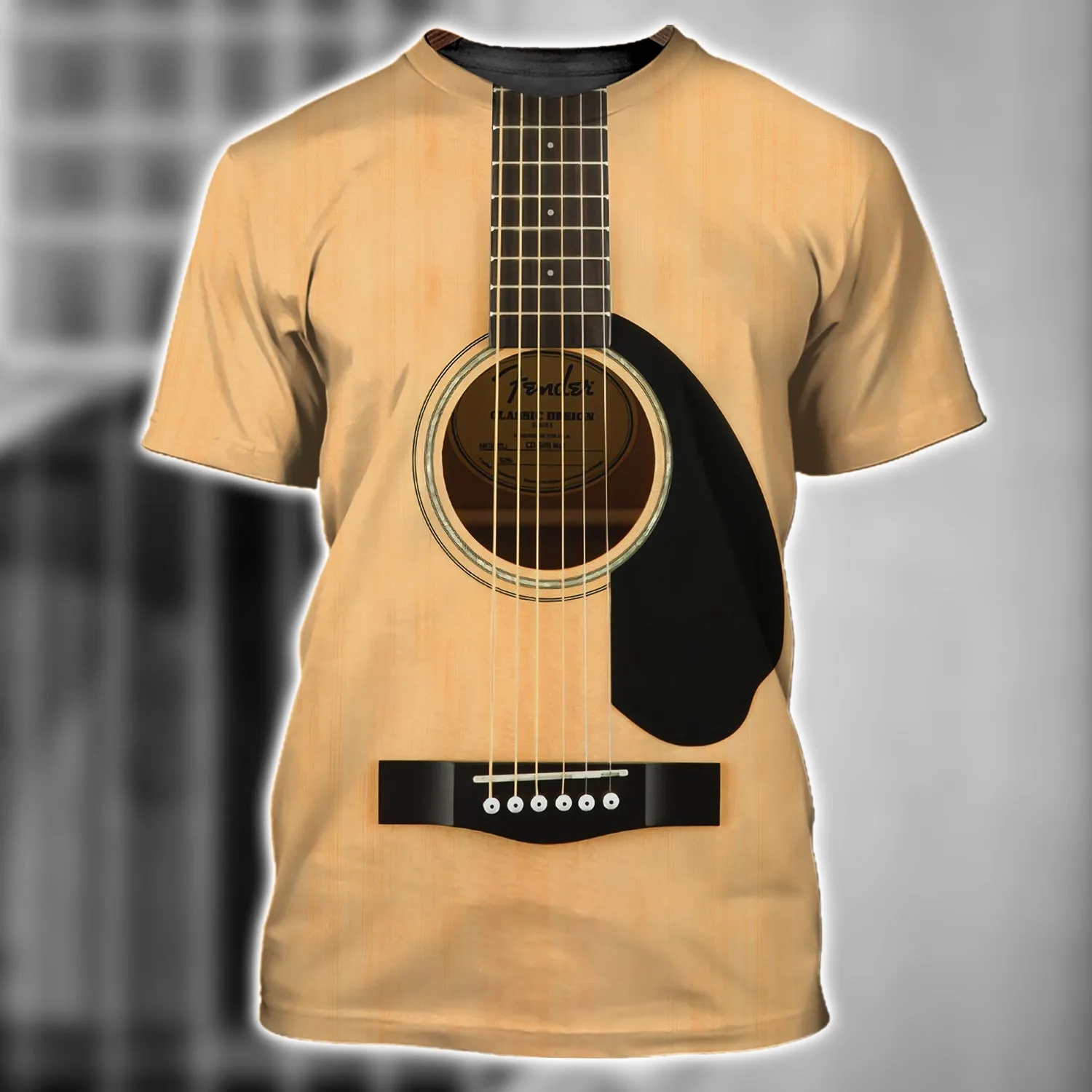 Guitar Classic - 3D Tshirt  - HTA