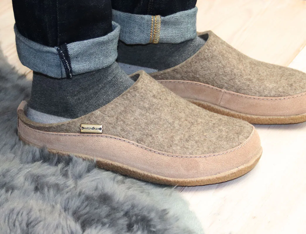 HAFLINGER Clog | Blizzard Skane, Beige