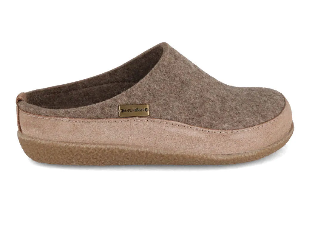 HAFLINGER Clog | Blizzard Skane, Beige