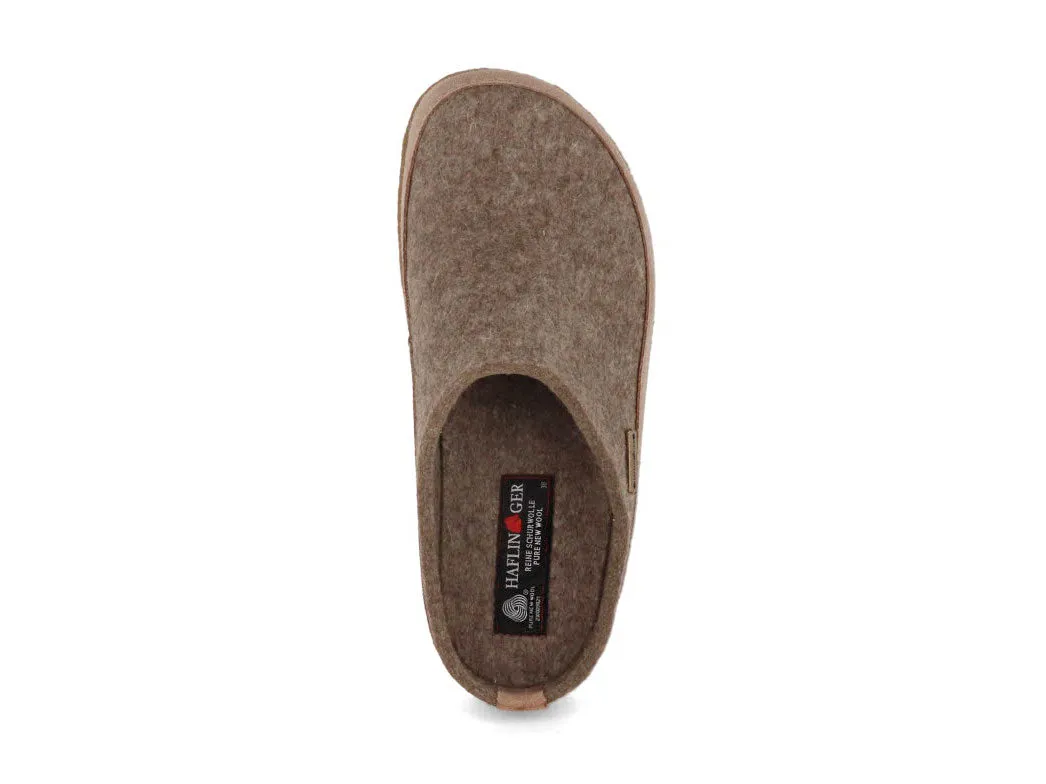HAFLINGER Clog | Blizzard Skane, Beige