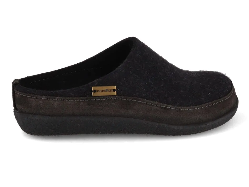 HAFLINGER Clog | Blizzard Skane, Graphite