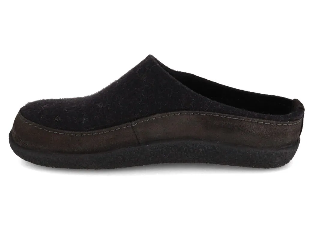 HAFLINGER Clog | Blizzard Skane, Graphite