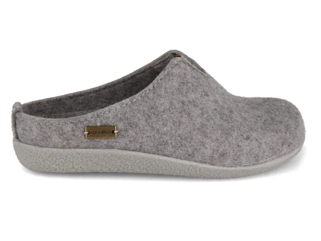HAFLINGER Clog | Blizzard Visby, Stone Gray