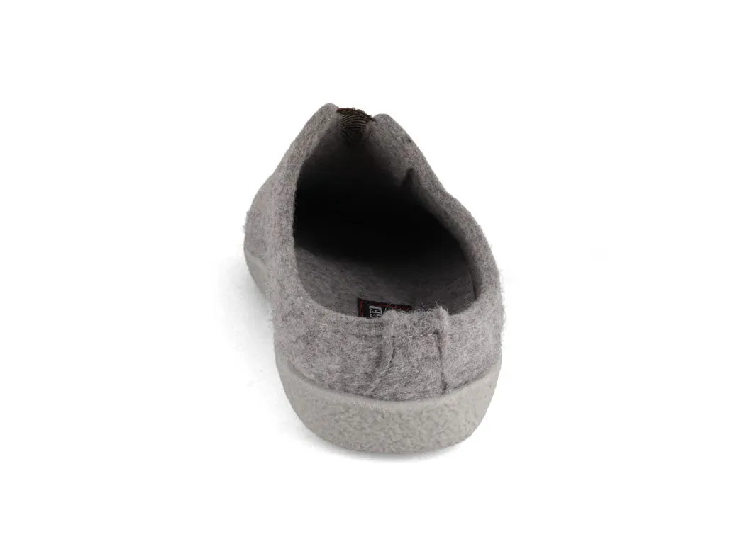 HAFLINGER Clog | Blizzard Visby, Stone Gray