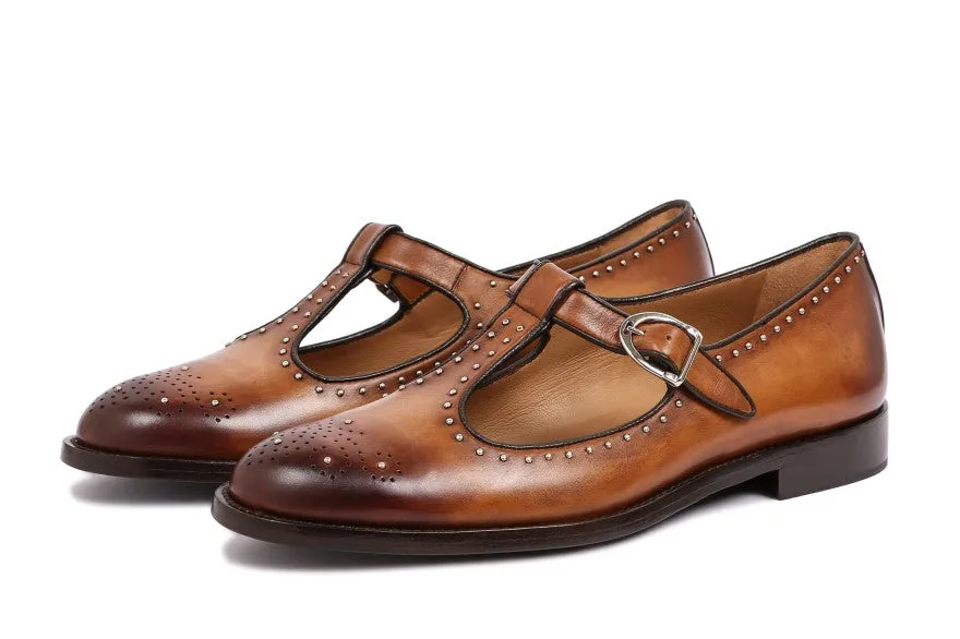 Hand-Painted Brown Peshawari Sandel For Casual And Party Wear-Unique and Classy