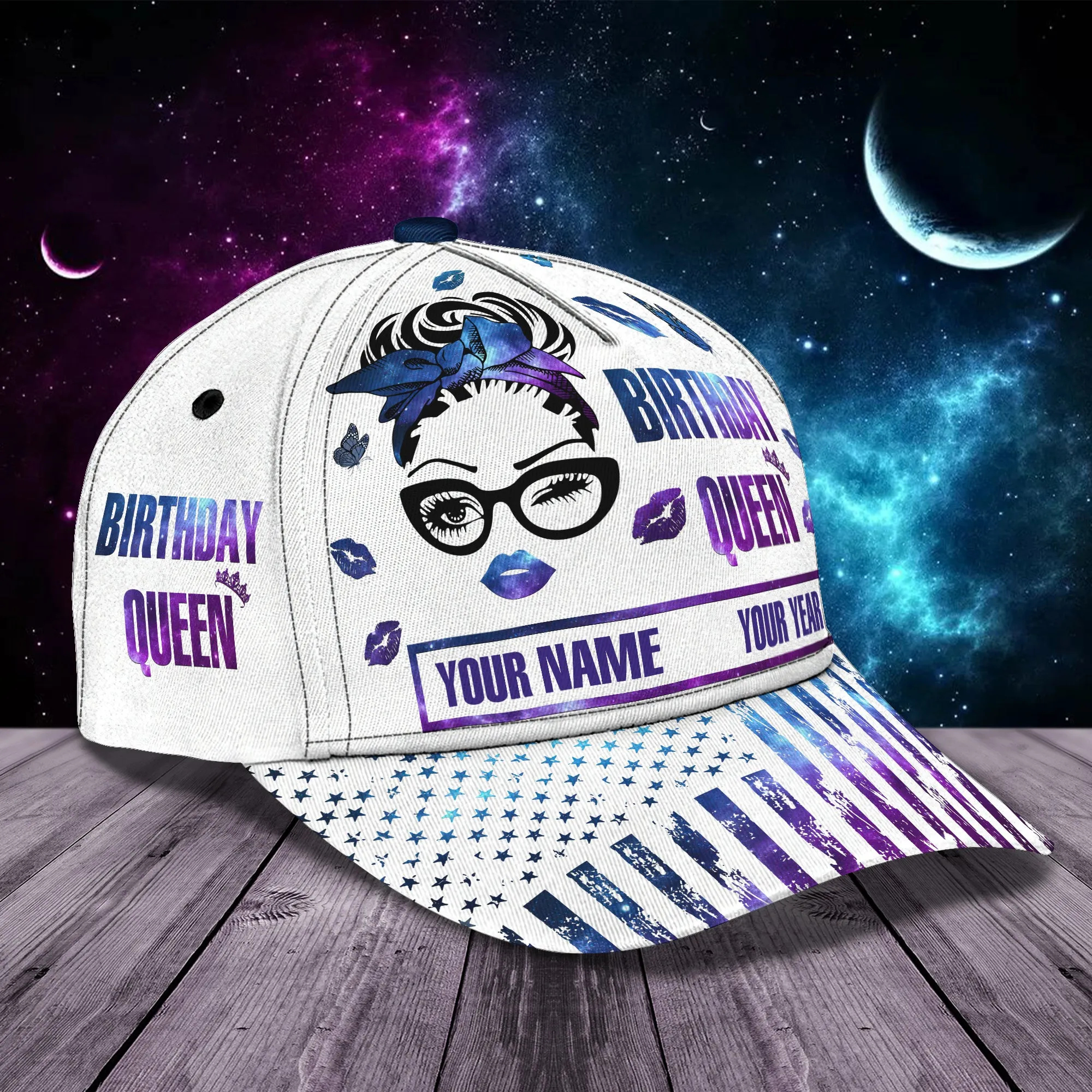Happy birthday- Personalized Name Cap - Lst149