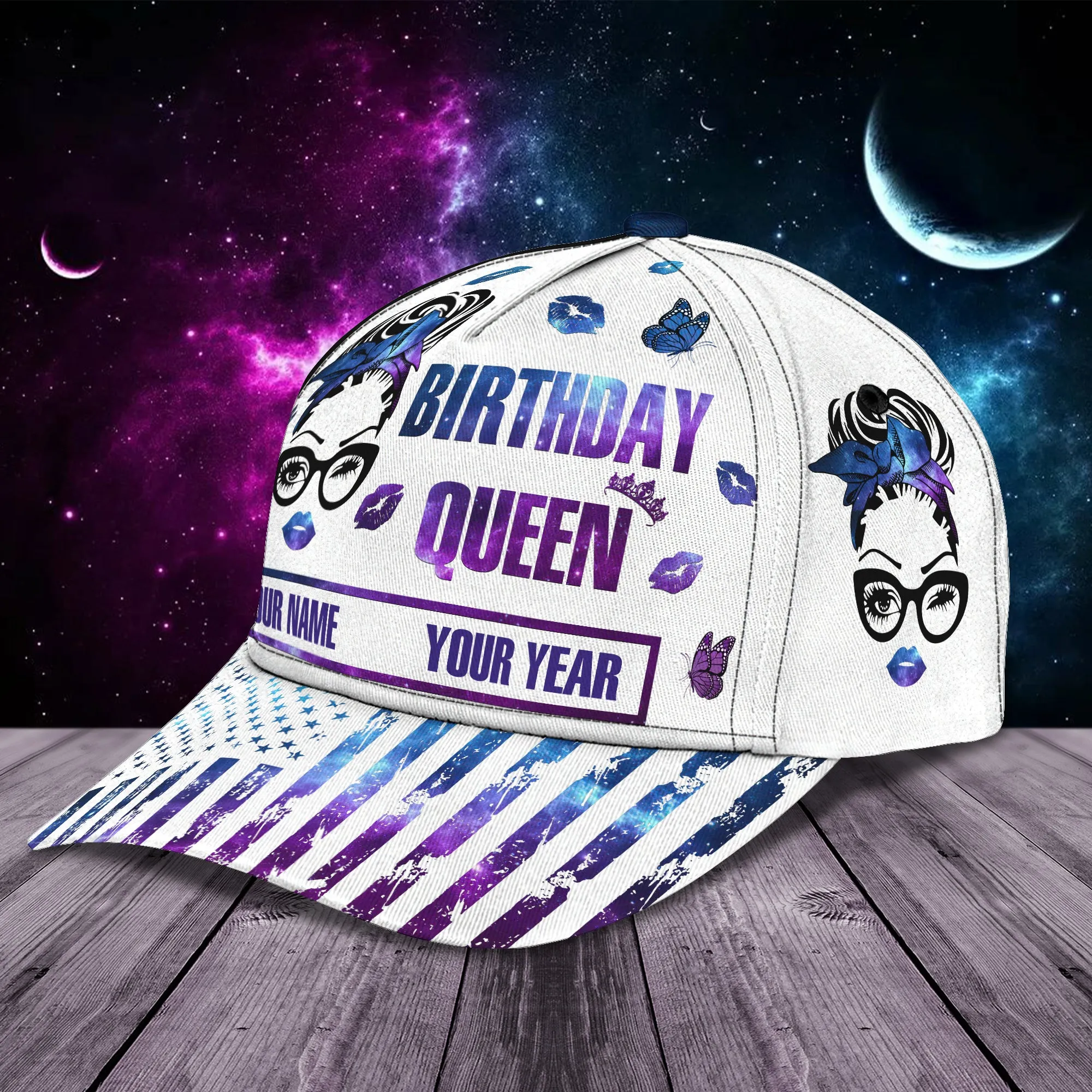 Happy birthday- Personalized Name Cap - Lst149