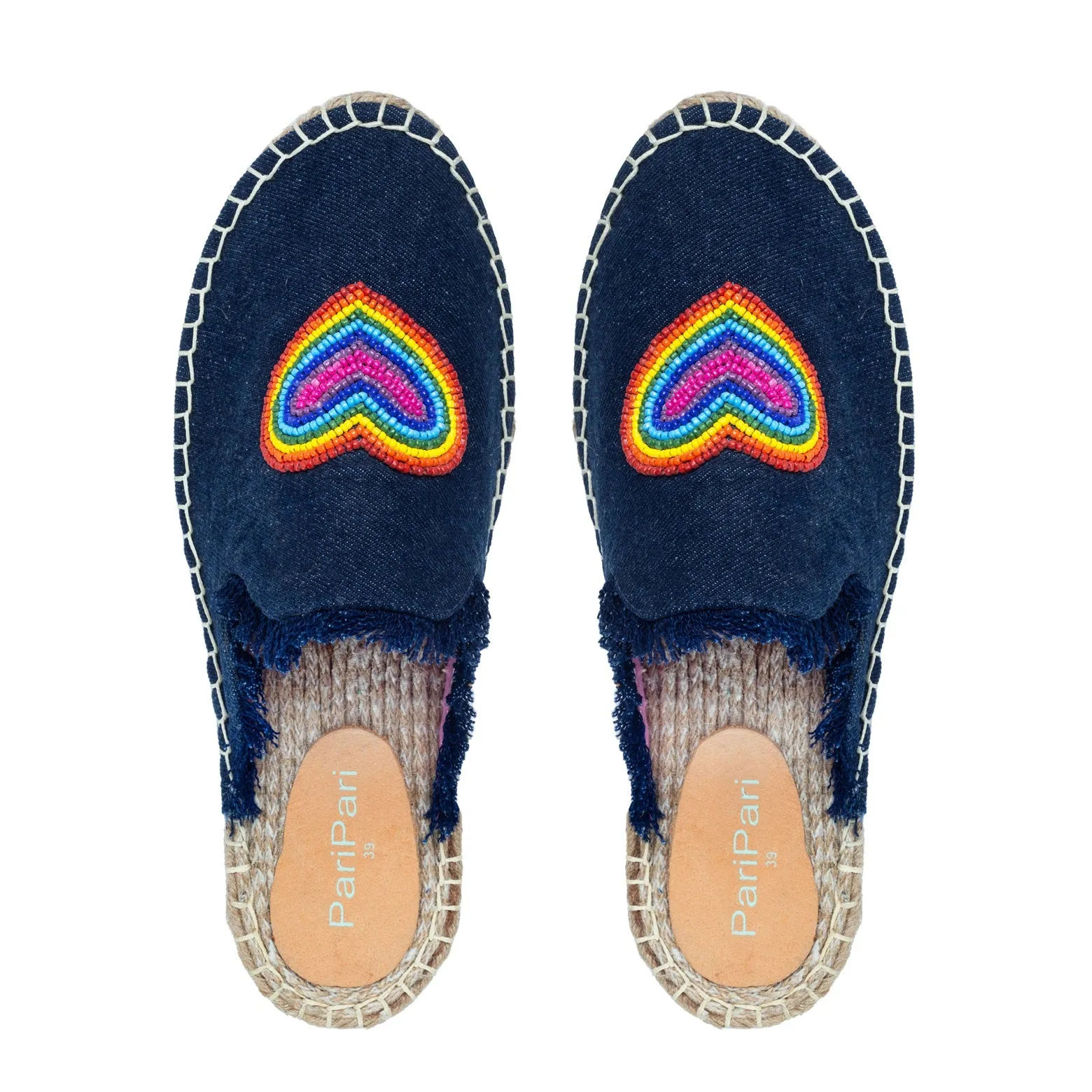 HeartBeat Espadrilles Dark Denim