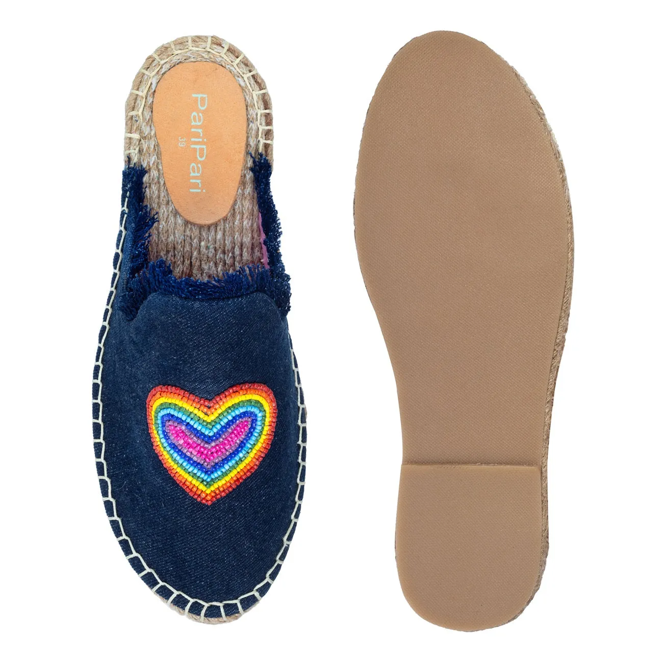 HeartBeat Espadrilles Dark Denim