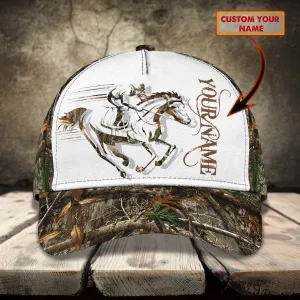 Horse racing - Personalized Name Cap - Loop-Lnp-4
