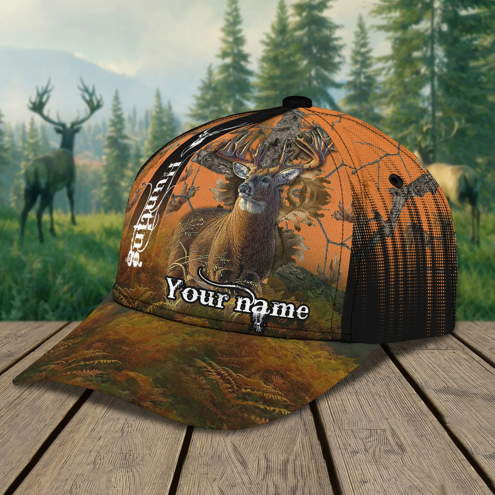 Hunting 03 - Personalize Name Cap - TD97