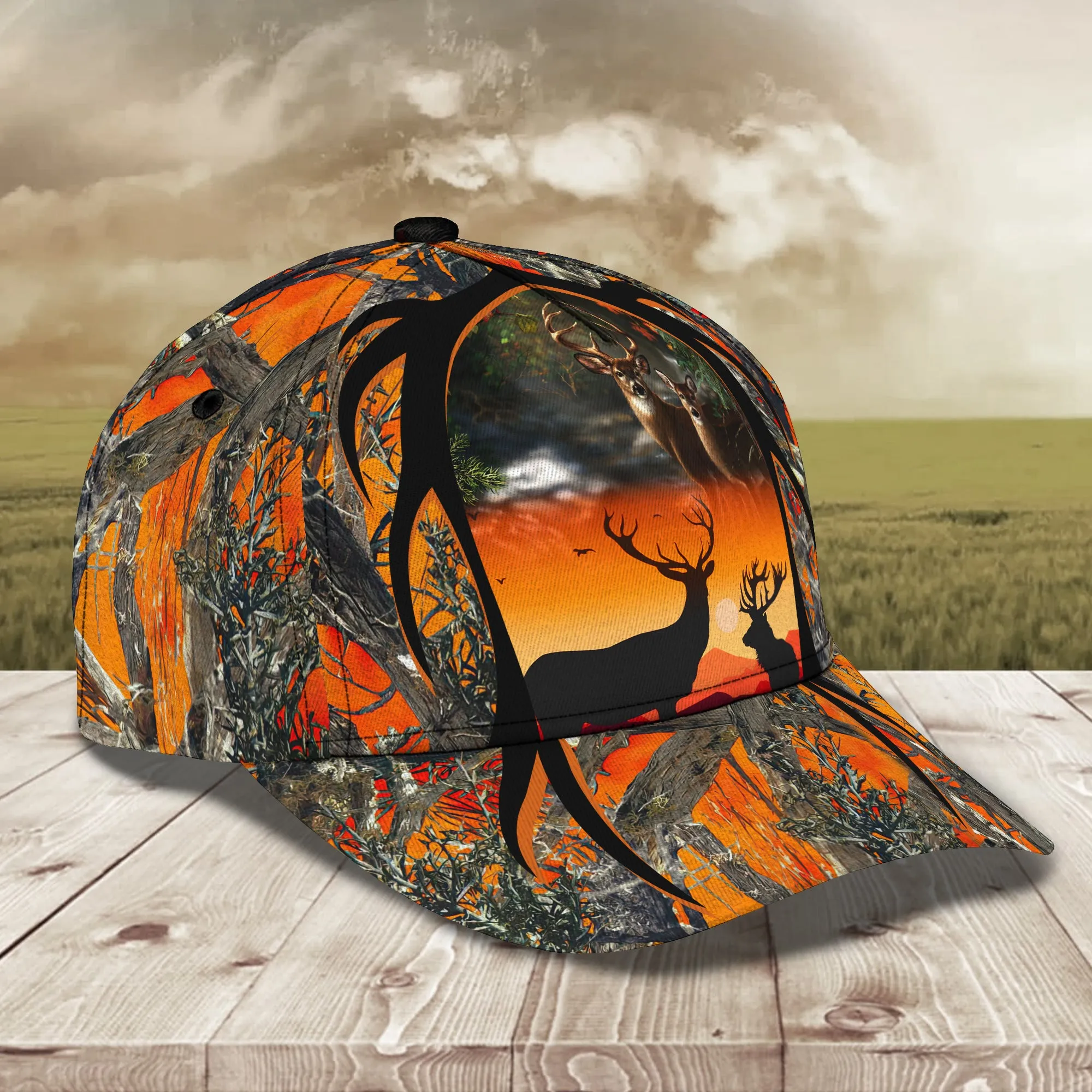 Hunting02 - Personalized Name Cap Deer Hunter - ATM2K