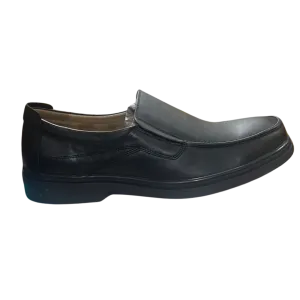 Hush Puppies Men's Pierre Luc Black Leather Dress Shoe