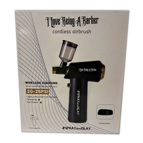 I Love Being A Barber Cordless Airbrush Compressor Black