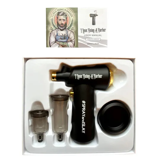 I Love Being A Barber Cordless Airbrush Compressor Black