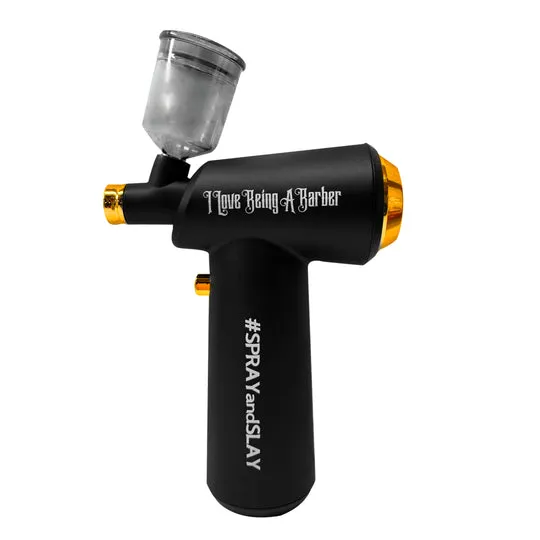 I Love Being A Barber Cordless Airbrush Compressor Black