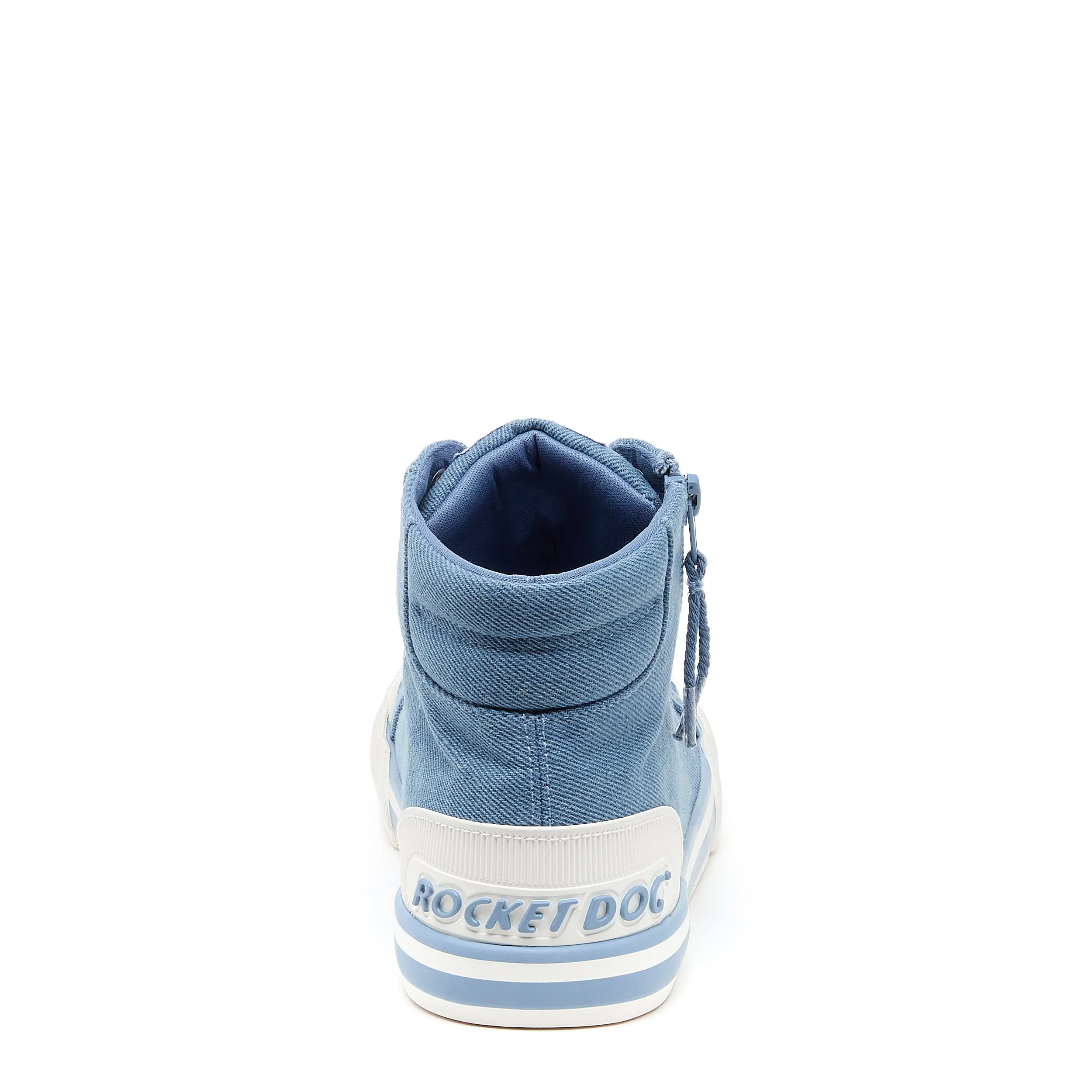 Jazzin Blue Denim High-Top Trainers