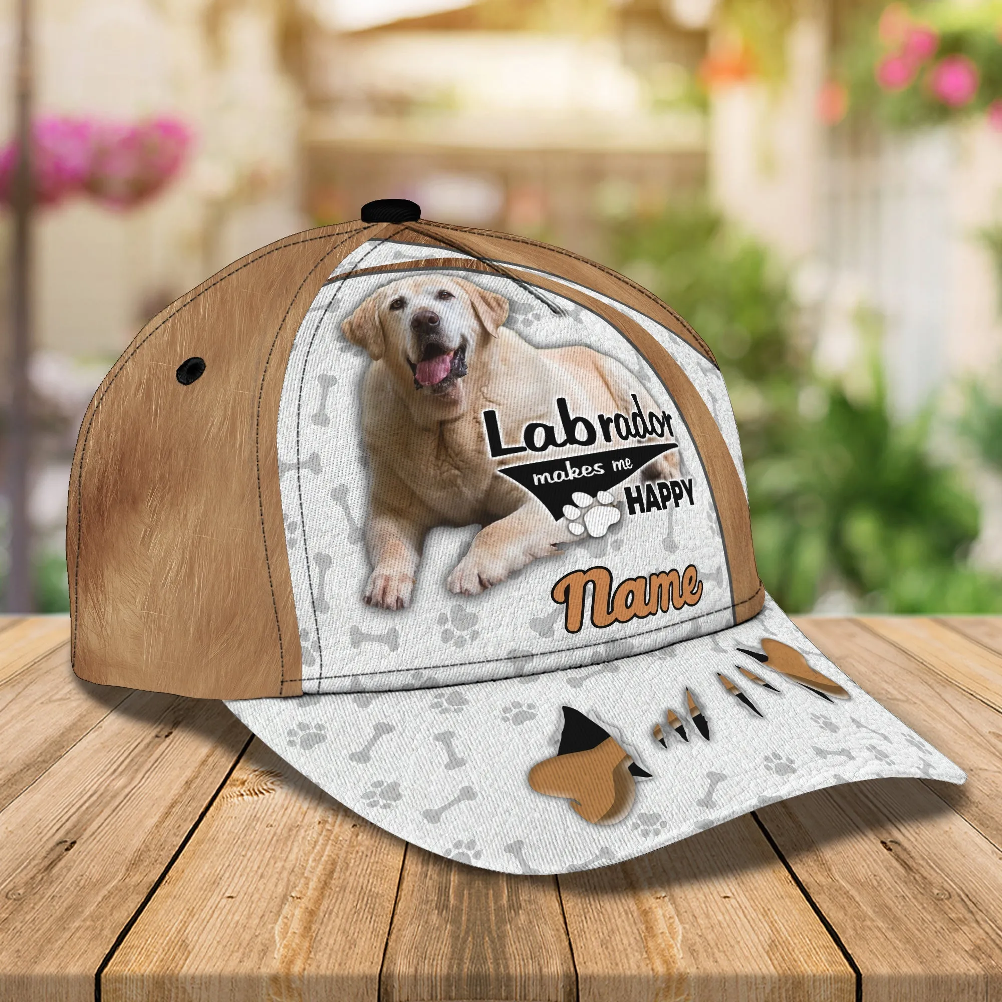 Labrador 01 - Personalize Name Cap  - Loop - QB95 - 184