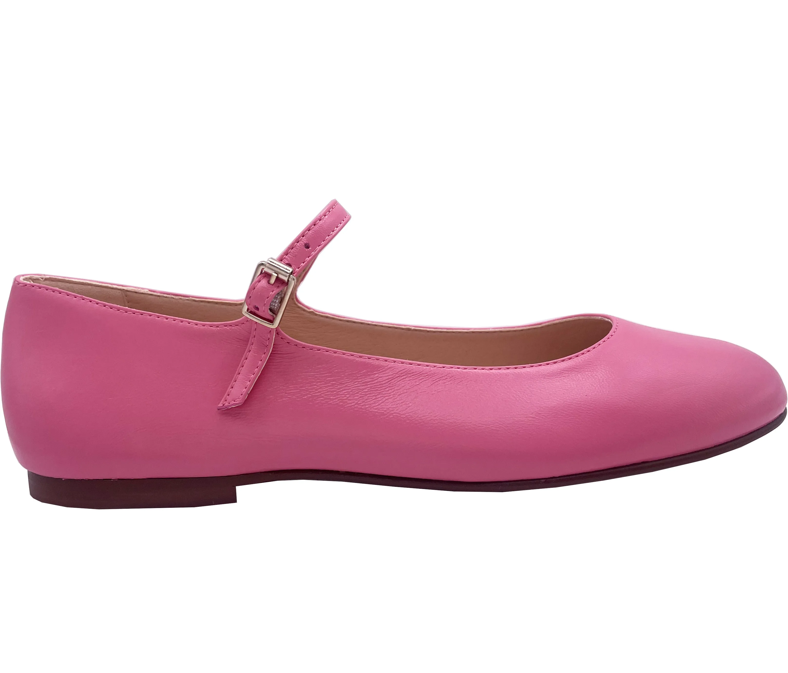 Lacey - Pink Leather