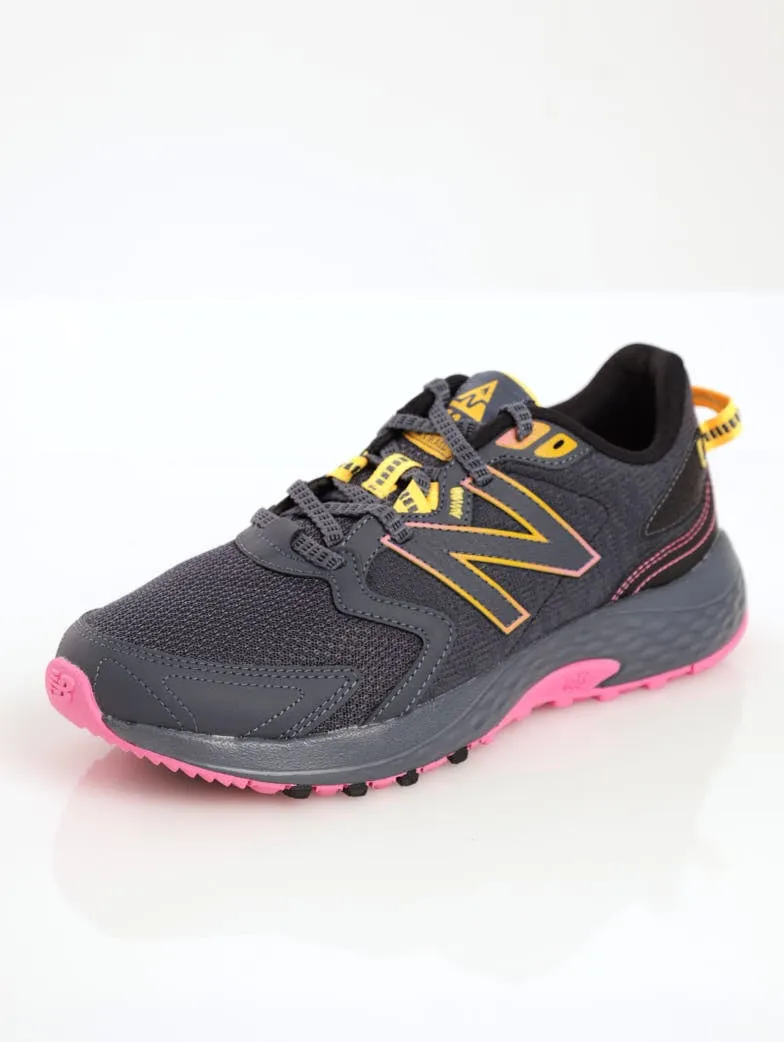 Ladies 410 V7 Trail Runner Sneaker - Black