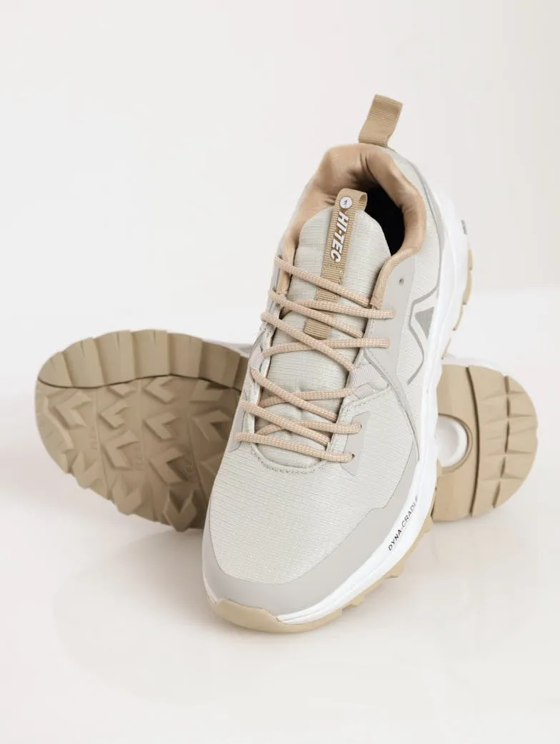 Ladies Geo-Trail Pro Sneaker - Light Grey