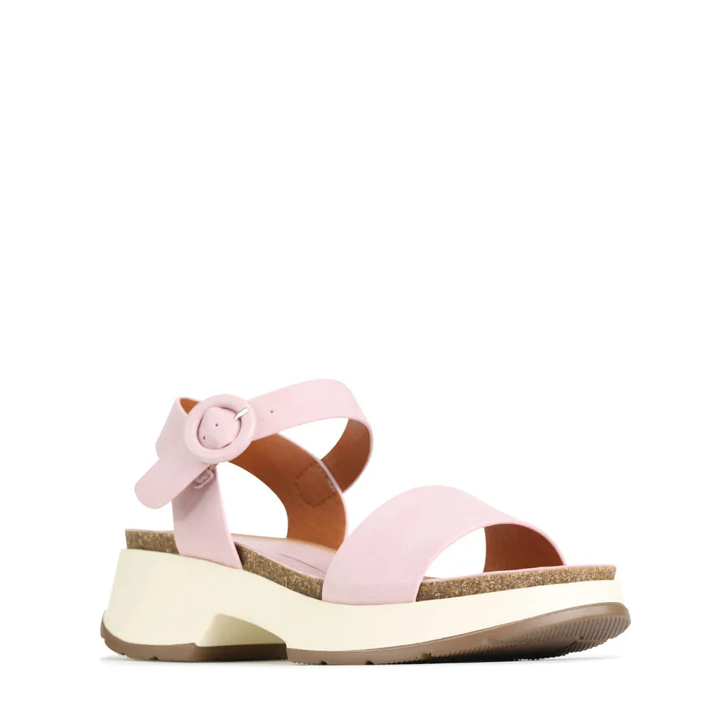 LAIS ANKLE STRAP WEDGE SANDALS