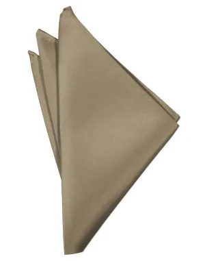 Latte Luxury Satin Pocket Square
