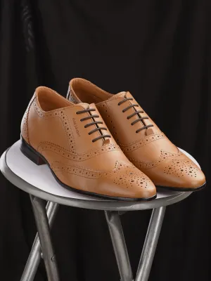 Leather Brogue Lace Up Shoes