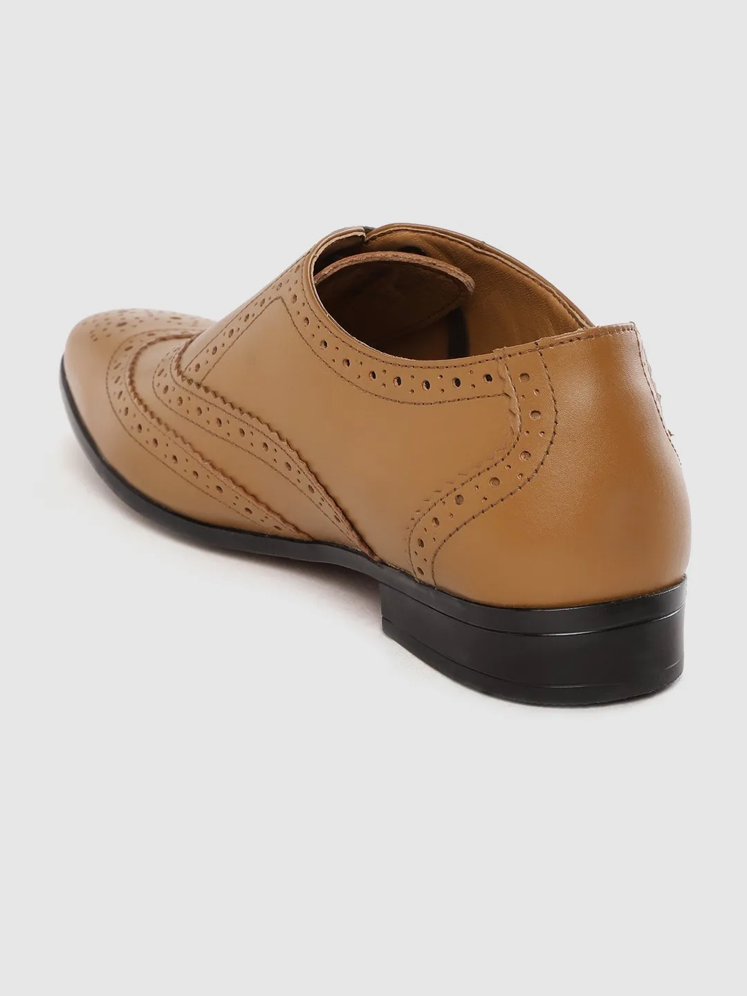 Leather Brogue Lace Up Shoes
