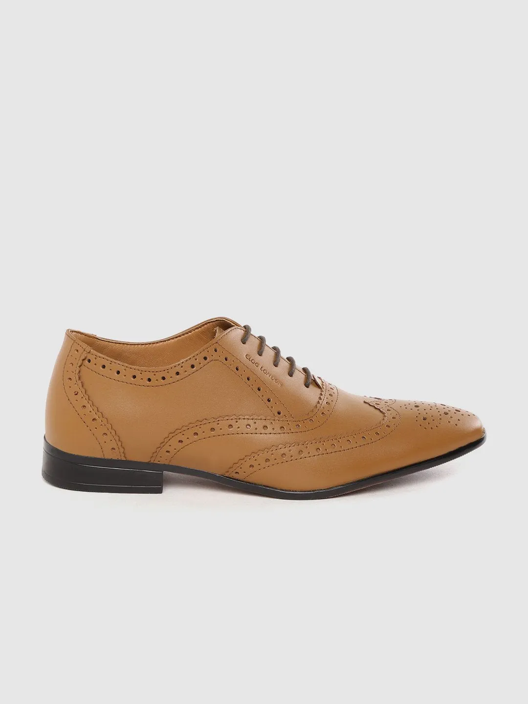 Leather Brogue Lace Up Shoes