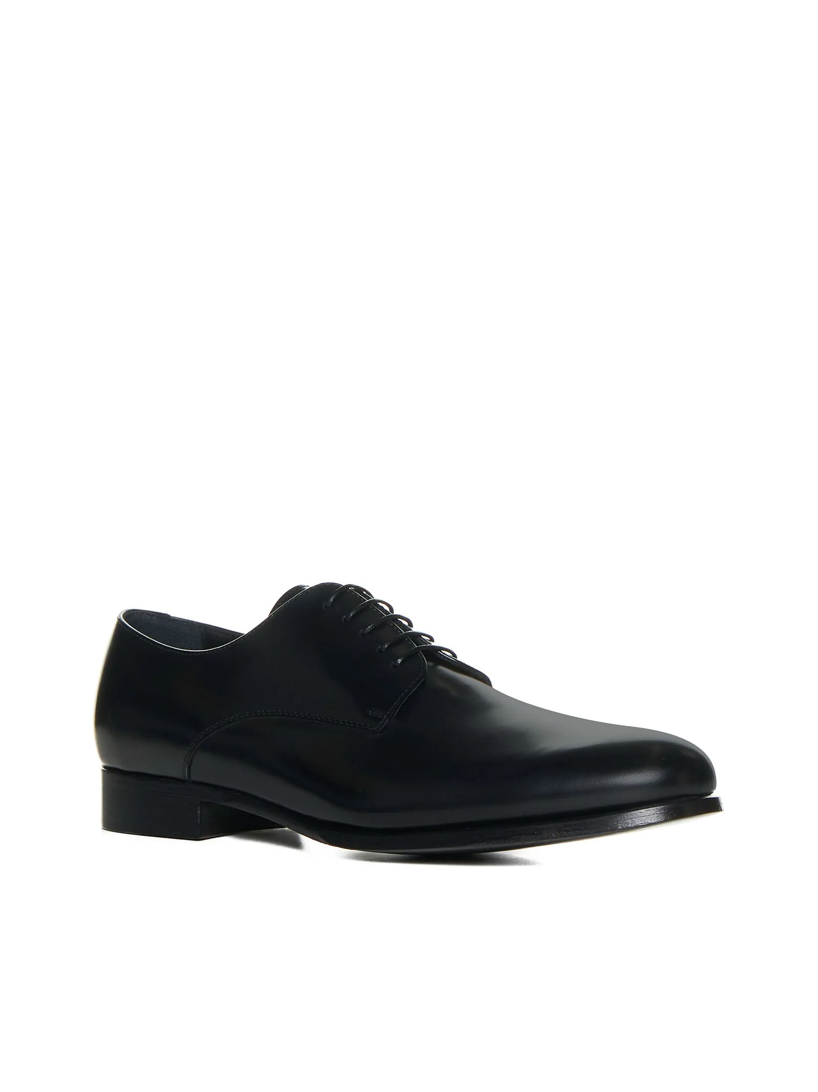 Leather derby shoes
