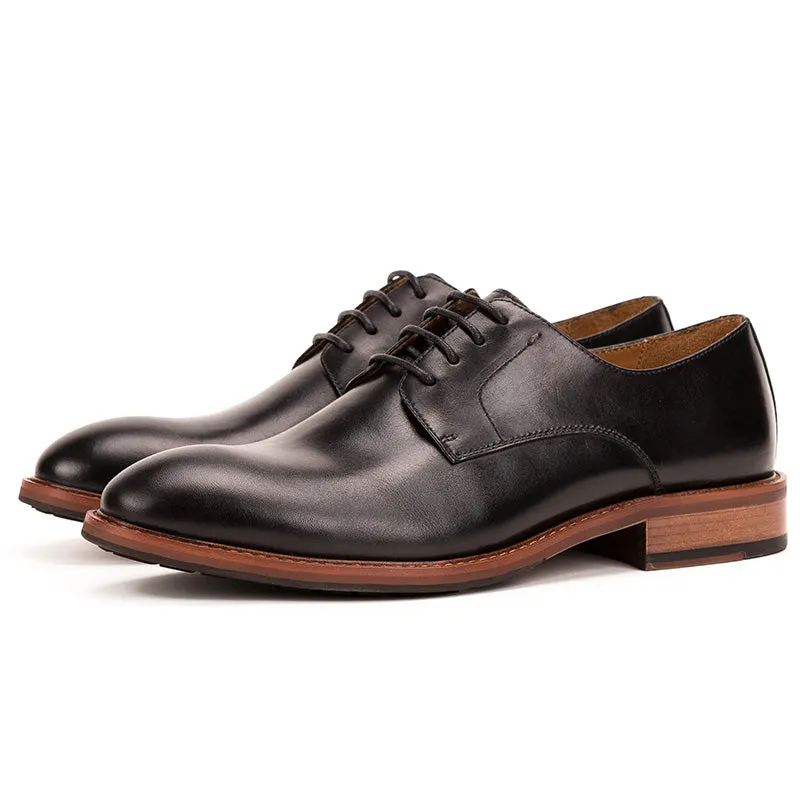 Leather handmade commuter shoes