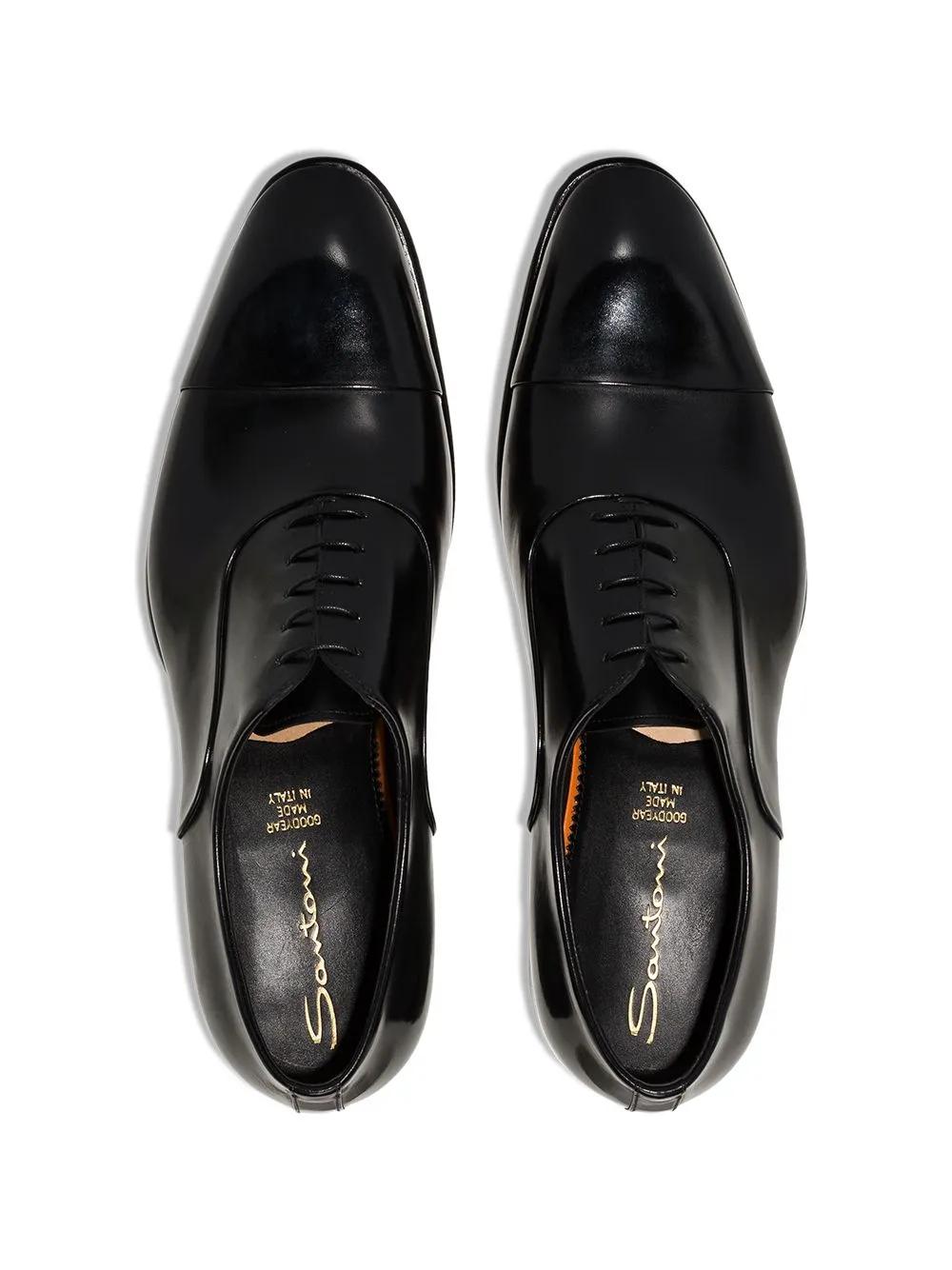 Leather oxford shoes