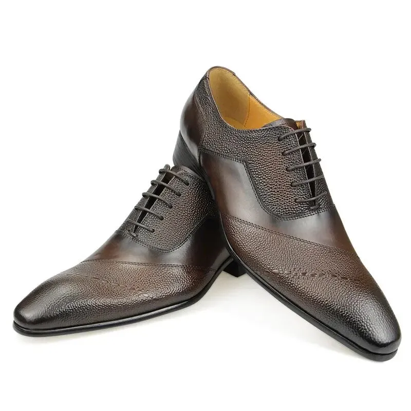 Leather Oxford Shoes