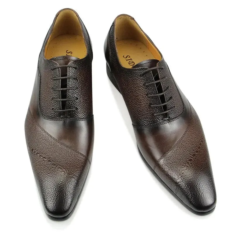 Leather Oxford Shoes