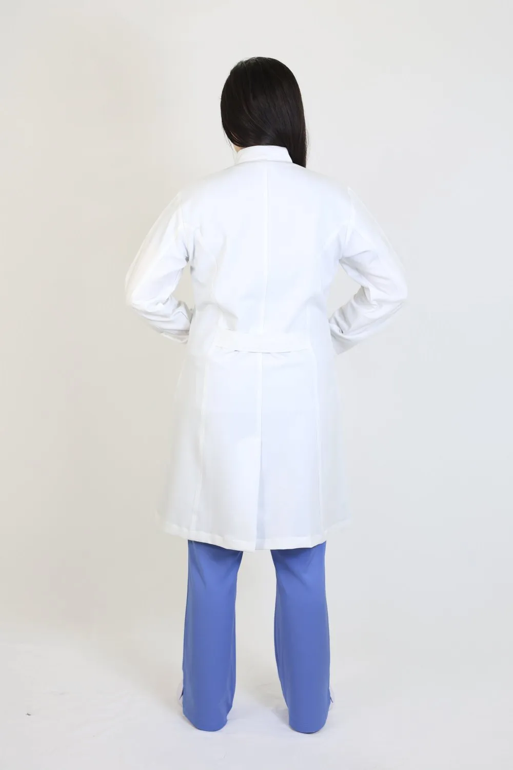 Linda Semi Fitted Labcoat New